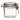 Le Parfait tapered French jar with airtight seal for food storage, showcasing clear glass and metal clamp lid.
