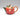 Cosmos Gifts apple shaped teapot in red with a leafy blossom lid and branch handle