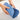 Silipot Premium Silicone Cutting Board — Dark Blue folded / foldable demo