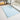 Grid bath mat Light Blue detail
