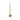 Creative Co-Op Brass Slotted Olive Spoon