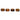 Napkin Rings Tortoise Shell Finish, Set 4