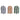 Creative Co-Op Woven Cotton Striped Oven Mitt, 3 Colors