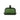 CCO Pressed Glass Butter Dish Green
