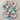 Bloomingville Scalloped Botanical Plate