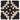 Now Designs Dot felt ball trivet in black and cream, Ember