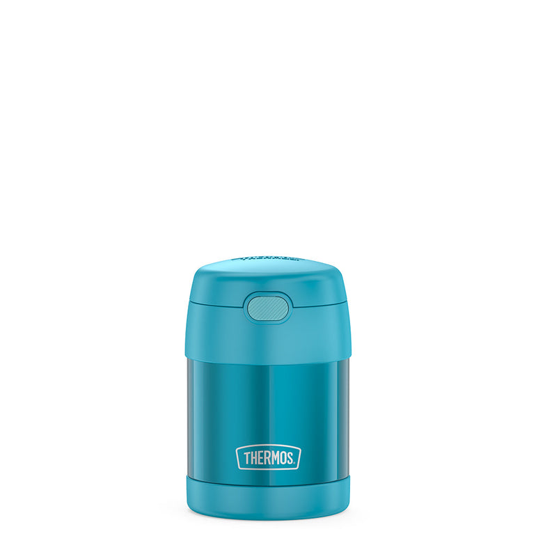 Thermos Funtainer 10oz Teal food jar front