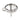 HIC 4 inch stainless steel funnel with removable strainer and side handle