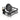 Umbra Sinkin in-sink dish drying rack in black — hero