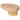 Small Now Designs veggie brush with a teardrop beech wood handle engraved with a radish
