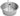 Fox Run loose bottom angel food pan with center tube and feet
