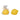 Creative Co-Op unscented lemon shaped candle detail