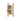 Creative Co-Op metal bell garland in a gold finish