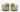 Pair of Cosmos Gifts garlic bulb salt and pepper shakers with green tops