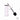 Moda at Home Bryant toilet brush with holder, white