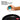 Hand pressing the OXO palm brush button to dispense soap into a nonstick pan