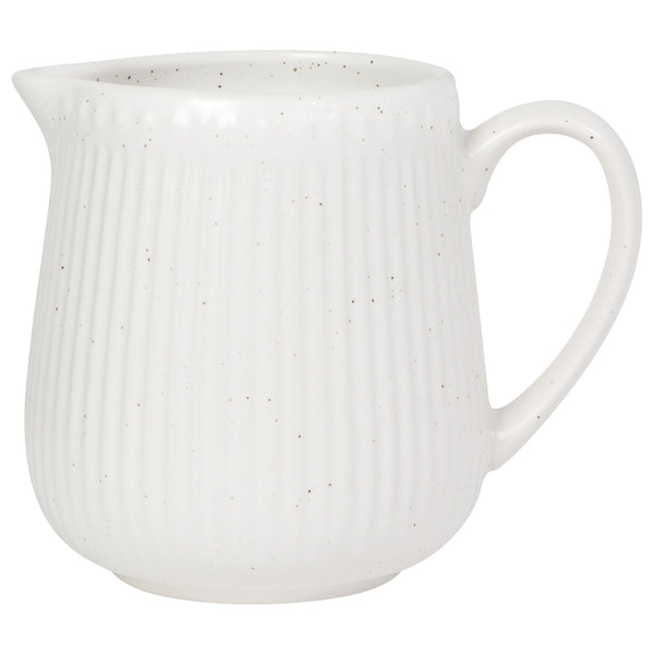 Now Designs White Speckled Creamer