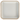 Earth & Nest Enameled Square Plate 8" in Oatmilk