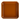 Earth & Nest Enameled Square Plate 8" in Pecan