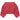 Now Designs Snowflakes tablecloth in red and white recycled polyester
