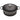 Le Creuset 9-quart round Dutch oven with a vibrant enamel finish, featuring a sturdy lid and loop handles for versatile cooking.