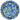 Azure & Ivy Round Paper Plate