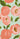Boston International Peaches guest towels on mint ground