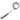 OXO Steel ladle with angled head and stainless handle, angled on white