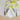 Triton Linen Pure French Linen Napkins, Set of 4 in White, folded