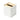 Rin Tissue Box Cover Steel, White