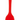 Silipot Silicone Spatula, Mini — Red