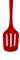 Silipot Silicone Turner, Small — Red