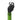 Fred Stop Kitty black cat bottle stopper on a green bottle