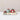 Creative Co-Op hand painted holly salt and pepper shakers, set of two
