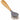 Full Circle cast iron brush and scraper with sturdy handle and metal scraper for cleaning cast iron cookware.