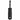 OXO Good Grips serrated peeler with black non-slip handle, upright on white
