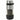 Oxo Mess Free Pepper Mill with clear acrylic body and black top, designed for easy grinding without mess.