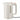 Bodum Bistro electric kettle with a sleek stainless steel body and black handle, boiling water on a kitchen countertop.