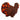 Side view of the R&M turkey cookie cutter's polyresin-coated steel edge