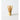 Bamboo matcha whisk standing upright