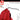 Mawa Silhouette hanger holding a red jacket, showing the non-slip coating