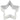 Mini White Star Cookie Cutter by R&M, metal baking tool for creating star-shaped cookies on a baking sheet.