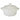 Le Creuset mini cocotte souffle dish in vibrant color, featuring a small round ceramic baking dish with a lid.