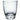 Bormioli Luna Rocks 8.75oz drinking glass with clear glass and sturdy base, ideal for beverages and stylish table setting.