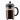 Bodum Chambord coffee press with glass carafe and stainless steel frame, ready for brewing fresh coffee.