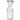 Empty TableCraft 34 oz clear glass carafe with a clip-top lid