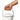 Hand carrying the white compost bin by its handle