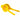 HIC lemon juicer with a clear plastic design, featuring a reamer for extracting juice from fresh lemons.