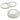 Bialetti coffee filter gasket with multiple filters for espresso machines, made of durable material for secure sealing.