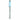 Microplane zester and grater in baby blue color, with a stainless steel blade for citrus zest and fine grating.